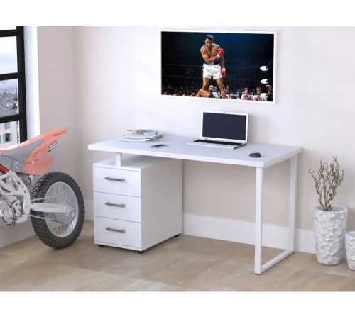 Письмовий стіл L‑27 Max (135 × 65 × 75 см) — MSMLOFT