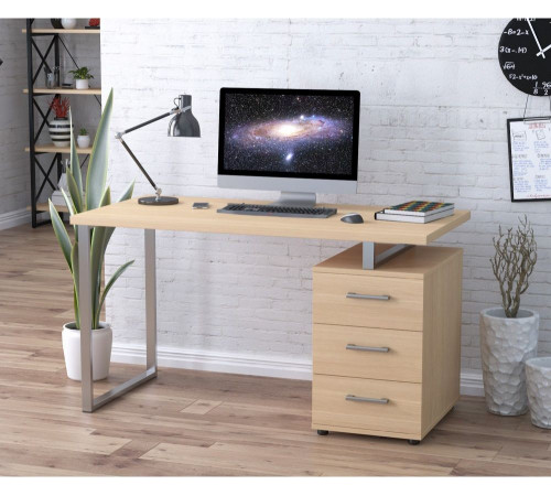 Письменный стол L‑27 Max (135 × 65 × 75 см) — MSMLOFT