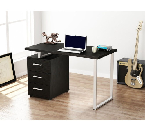 Письменный стол L-27 MSMLOFT – 120×60×75 см, с ящиками