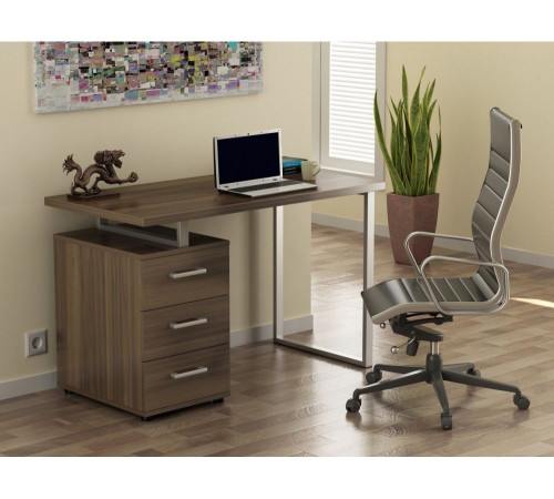 Письменный стол L-27 MSMLOFT – 120×60×75 см, с ящиками