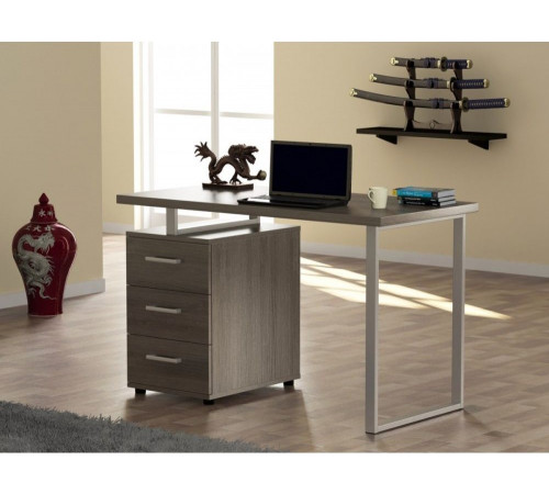 Письменный стол L-27 MSMLOFT – 120×60×75 см, с ящиками