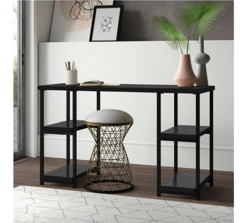 Письменный стол Landis — 120×40×72 см, с полками, MSMLOFT.