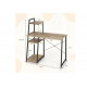 Письменный стол Pelham — 120×100×50 см с полками, MSMLOFT