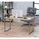 Письменный стол Q‑135 в стиле Loft (135×70×75,5 см)
