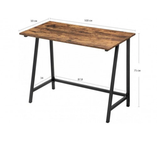 Письменный стол Waynoka – 100×50×75 см, стиль Loft