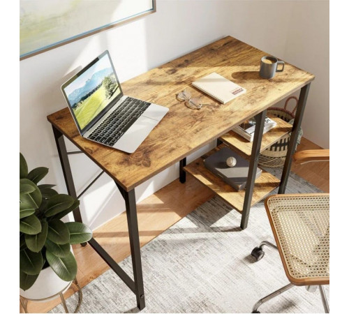 Письменный стол Wydmire – компактный металл/ДСП, лофт-стиль