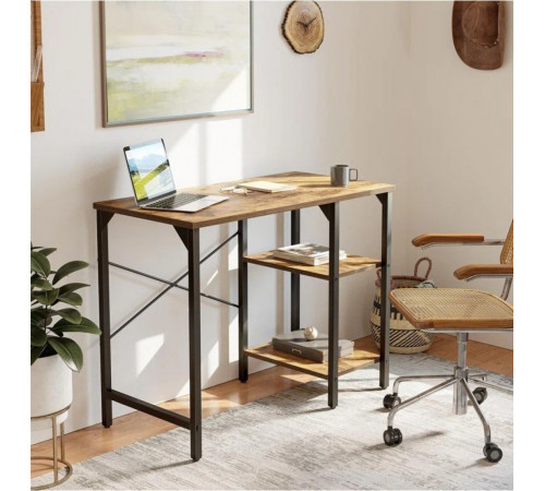 Письменный стол Wydmire – компактный металл/ДСП, лофт-стиль