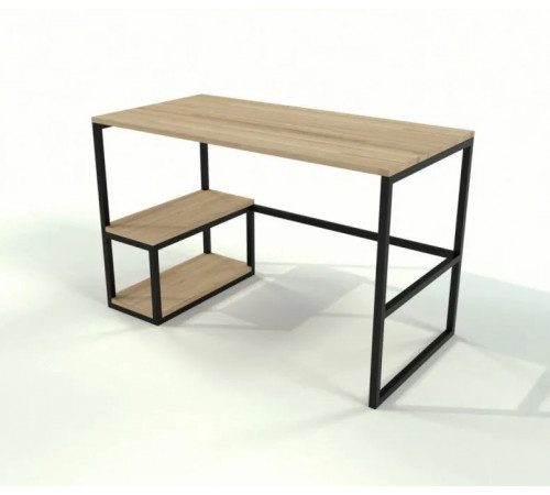 Письменный стол в стиле Loft офисный — 120×60×76 см (MSM)