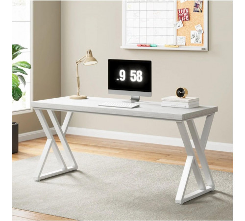 Письменный стол для обучения – 140×60×75 см (металлический каркас)