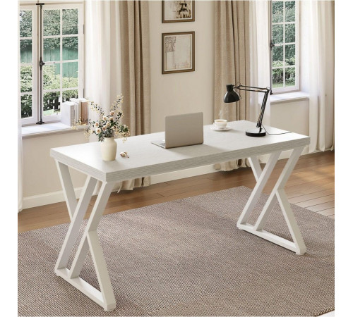 Письменный стол для обучения – 140×60×75 см (металлический каркас)