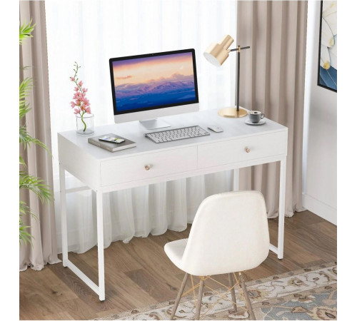 Письмовий стіл з 2 шухлядами — 120×55×82 см