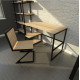 Письменный стол в стиле Loft офисный — 120×60×76 см (MSM)