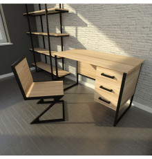 Письмовий стіл у стилі MSMLOFT для офісу