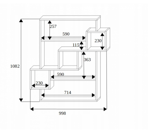 Настенная полка