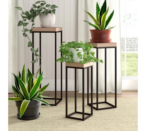 Подставка для растений Billye – набор из 3 шт. (110×35×35 см)
