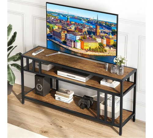 Подставка до 75″ с открытыми полками – MSMLOFT