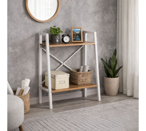 Полка двухъярусная дуб Сонома