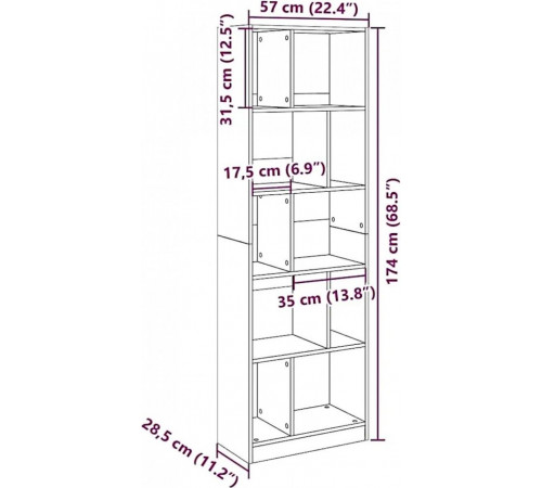 Полка "Fierro" MSM - современная полка для дома