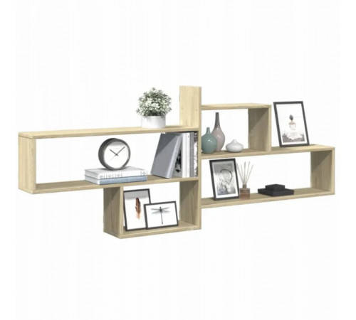 Полка VidaXL дуб Сонома