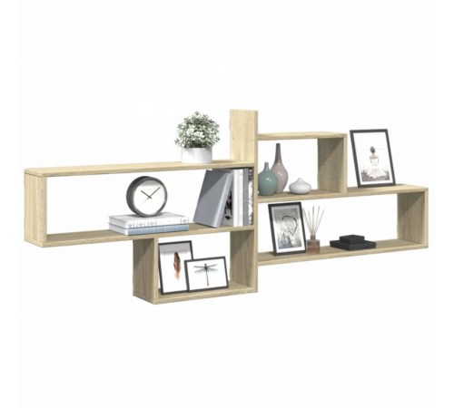 Полка VidaXL дуб Сонома