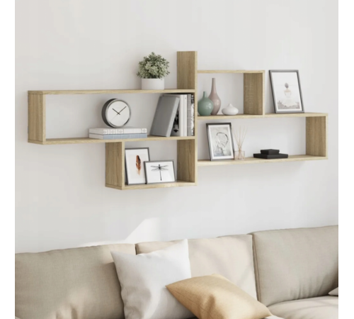 Полка VidaXL дуб Сонома