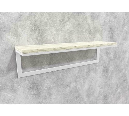 Полка Айсберг 02/120 – белый каркас.