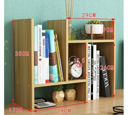 Полка для стола, дуб Сонома