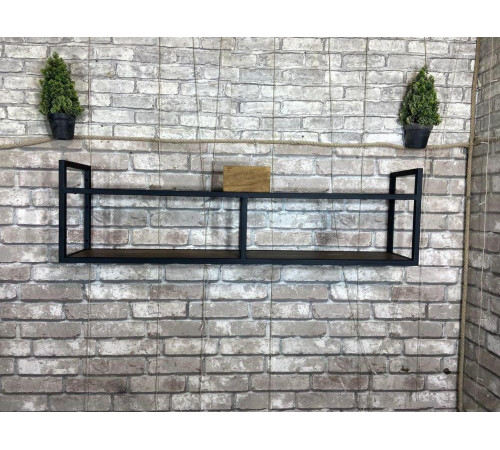 Настенная полка А45 1330×370×250 мм