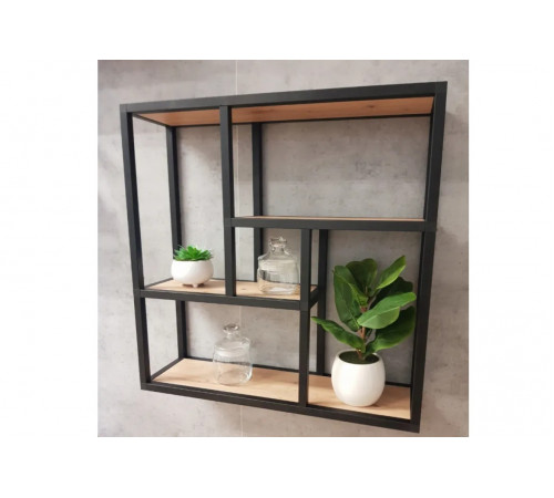 Книжная настенная полка от МСМ