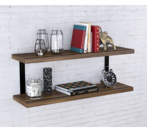 Полка PL-C-32 — MSMLOFT, 2 полки, металлический каркас.