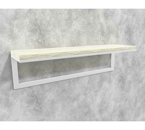 Полка Айсберг 02/120 – белый каркас.