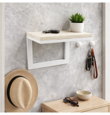 Полка Айсберг 02/40 белый/белый MSMLOFT