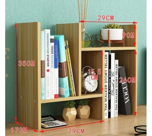 Полка для стола, дуб Сонома