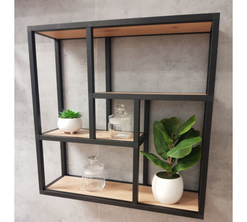 Книжная настенная полка от МСМ