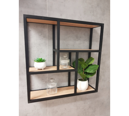 Книжная настенная полка от МСМ