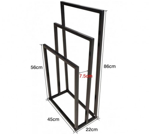 Полотенцесушитель 3 уровня для ванной