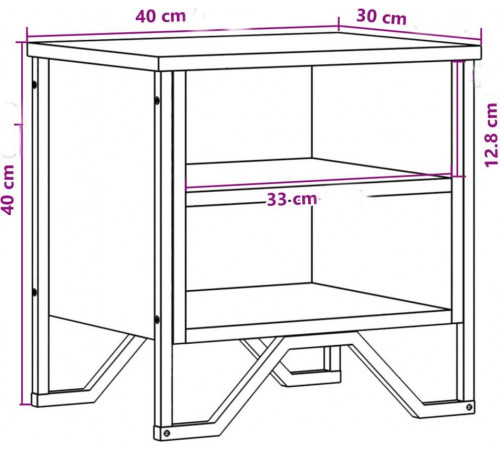 Прикроватная тумба Ken