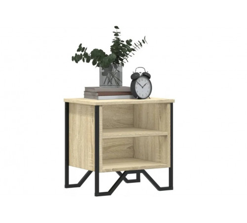 Приліжкова тумба Ken: Індустріальний шарм та залізна надійність