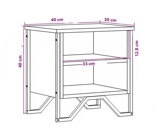 Прикроватная тумба Ken