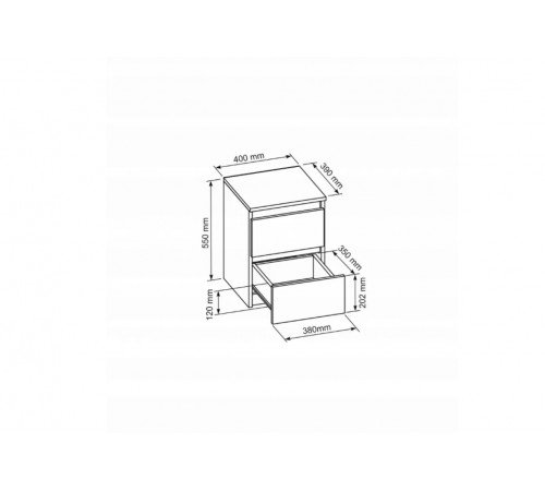 Тумба прикроватная