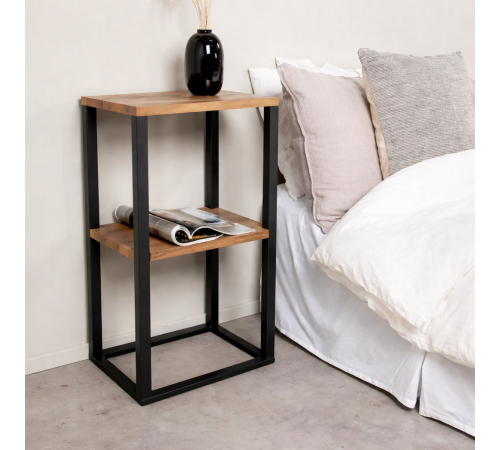 Прикроватный столик Rise – стильный лофт-акцент