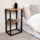 Прикроватный столик Rise – стильный лофт-акцент