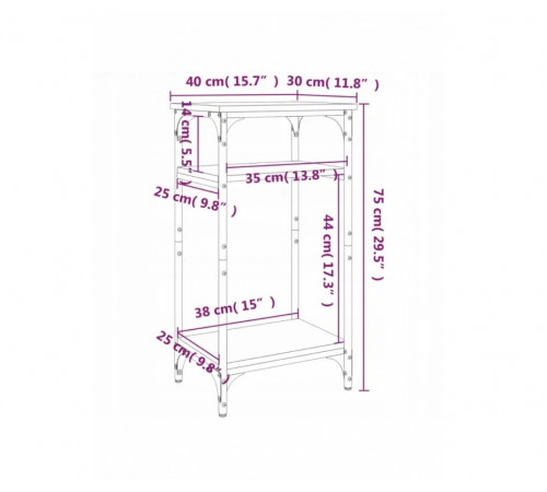Приставной столик Holzwerkstoff