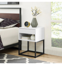 Простий столик MUSEHOMEINC з висувною скринькою та полицею