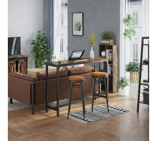 Прямоугольный барный стол ODK 140×40 см