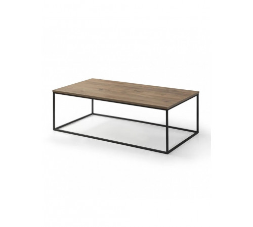 Приставной журнальный столик MSMLOFT – стильный металлический каркас.