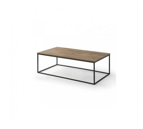 Приставной журнальный столик MSMLOFT – стильный металлический каркас.