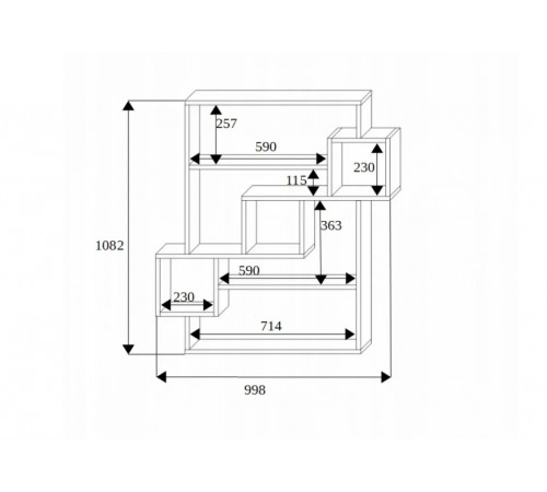 Настенная полка