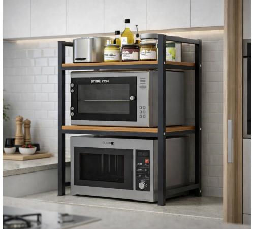 Підставка для мікрохвильової печі Rock-277 у стилі лофт