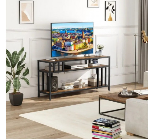 Подставка до 75″ с открытыми полками – MSMLOFT